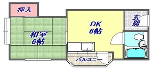 グランディア六甲道駅前の物件間取画像